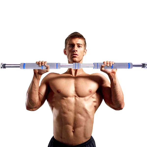 

1 pcs chin pull up bar for doorway with comfort grips adjustable exercise equipment als88
