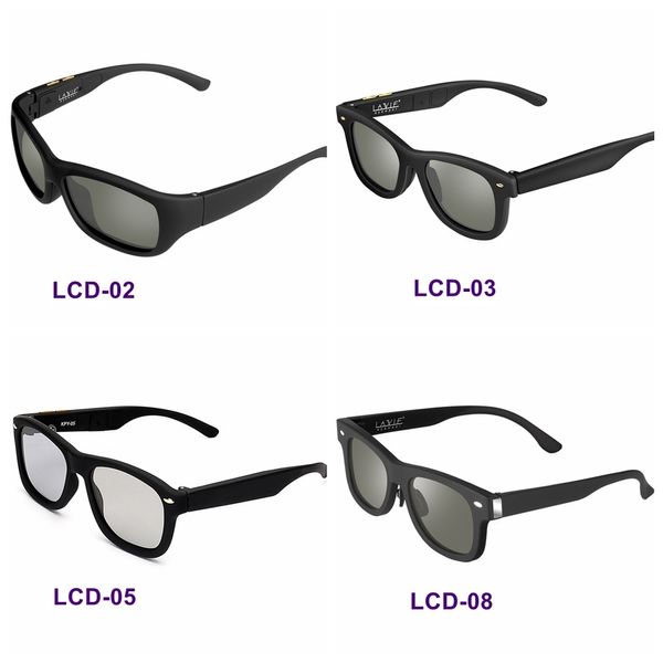 2019 Электронные регулируемые туманные солнцезащитные очки ЖК-дисплей Оригинальный дизайн жидкокристаллические поляризованные линзы Фабрика прямой поставку Y19052004