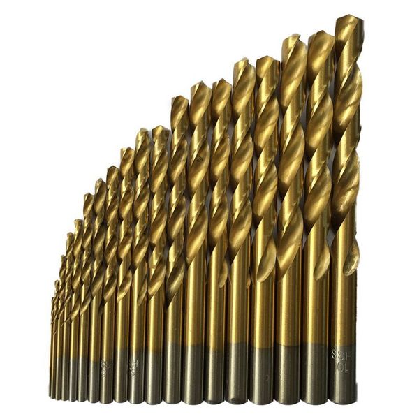 

50 pcs titanium coated high speed steel drill bit set tool 1/1.5/2/2.5/3mm