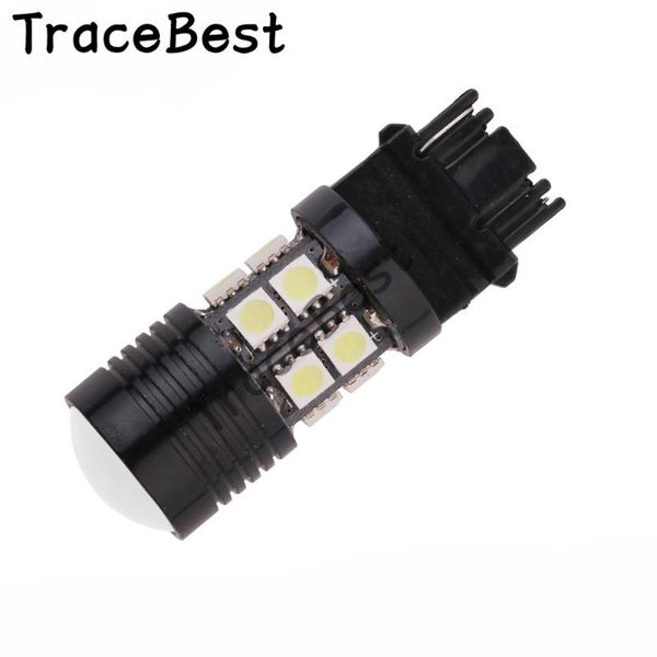 

1pieces white 1156 p21w ba15s 12 smd with led brake tail turn signal rear light bulb 12v