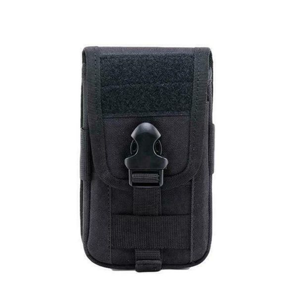 

600d oxford cloth belt bags waterproof wear-resistant nylon waist bag mobile phone cards holder double layer accessory packs