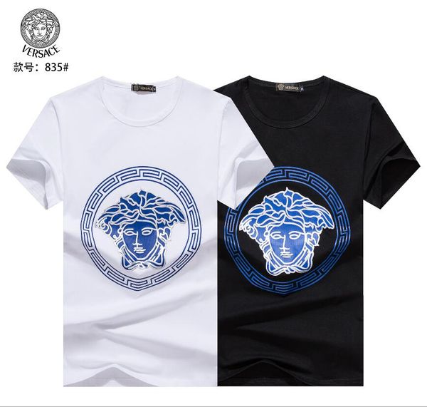 

snake harajuku box tee camouflage logo short sleeve fashion high street hip hop cotton women mens designer t shirts #m55, White;black