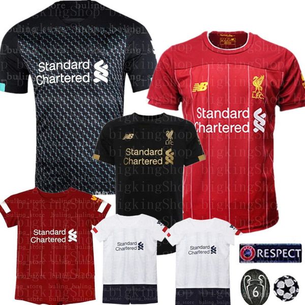 

Mohamed m alah occer jer ey 2019 2020 football hirt virgil mane firmino keita milner blackout goalkeeper men kid kit 999