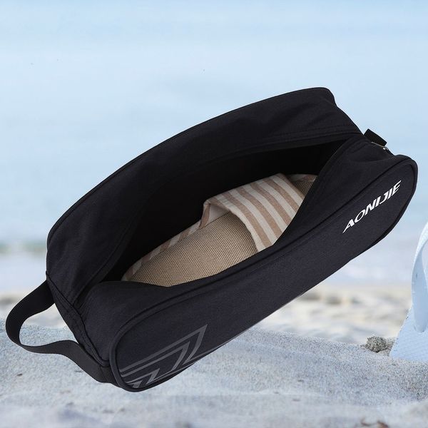 

foldable portable waterproof shoes bag pouch travel bag portable shoes organizer sorting pouch zip lock home storage new