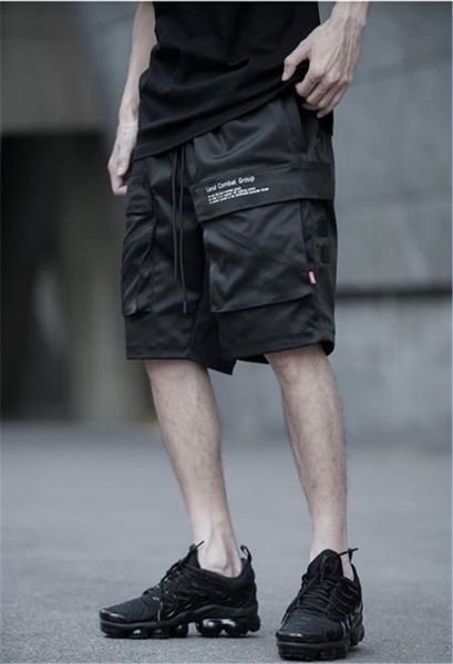 

Summer Mens Shorts Loose Knee Length Cargo Pants Sports Teenager Fashion Shorts With Pockets Male Trousers