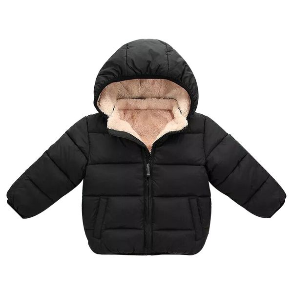 

children baby boy uniesx winter down soft coat clothes solid warm coats cloak jacket thick warm outerwear clothes with pockets, Blue;gray