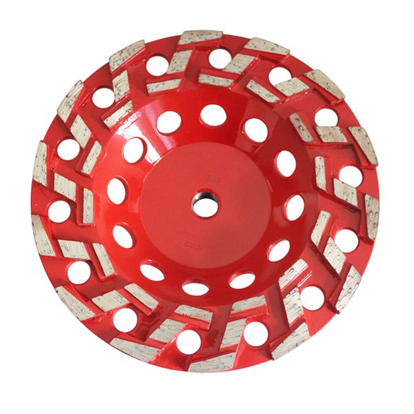 

gd54 diamond concrete grinding disc 7 inch s shape segments floor grinding pads for concrete terrazzo floor 9pcs