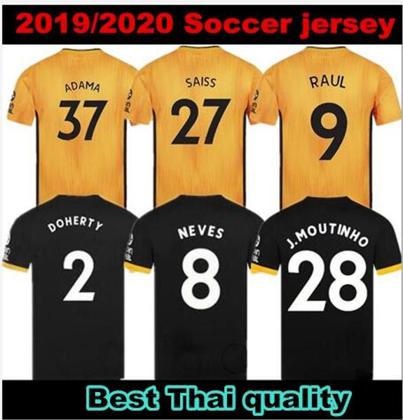 

2019 2020 wolverhampton wanderer neve occer jer ey 19 20 home away football hirt doherty cavaleiro co ta diogo j maillot de foot