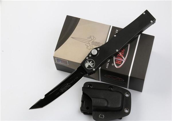 

Горячие Продажа Black Microtech Halo 5 V Tanto нож 4,6" 150-1 D2 Лезвие Tanto Край Открытый выживания Тактические выживания Ножи D110L