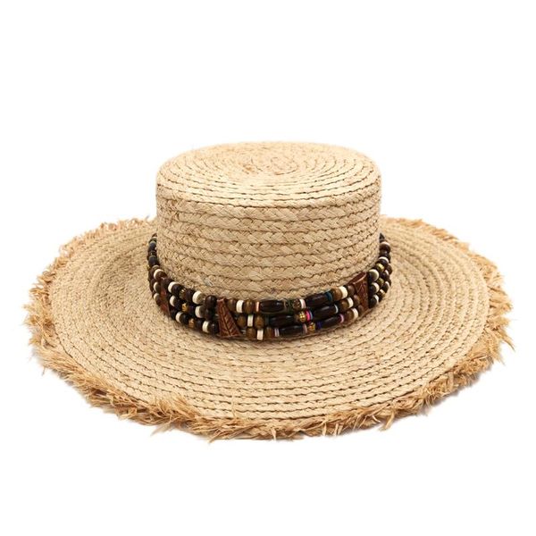 

wide brim hats mistdawn summer women sunhat beach party raffia straw pork pie hat outdoor for bowler cap, Blue;gray