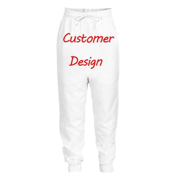 

jumeast 3d print your own design men/women pants accept anime/p/star/singer pattern loose size novelty personality pants, Black