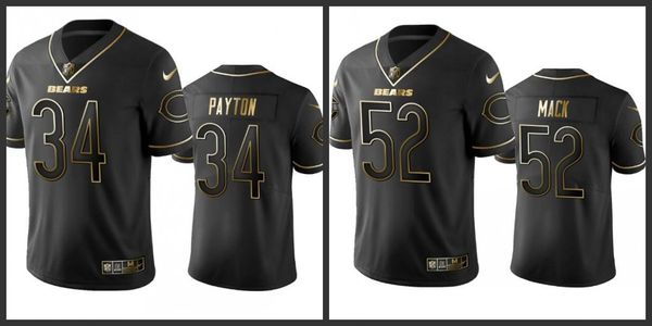 walter payton stitched jersey