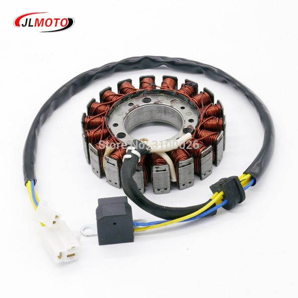 

104mm magneto generator stator coil fit for 300cc 400cc 500cc 550cc fuel engine quad atv utv buggy go kart parts