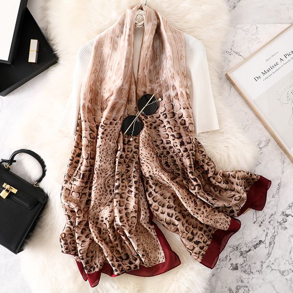 

2019 spring silk scarfs for ladies autumn women fashion scarves plaid long shawls and wraps neck wholesale