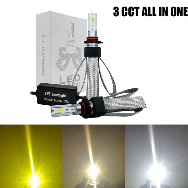 

new arrivals t9 2pcs/set led headlight h1 h4 h7 h11 9005 9006 60w 9600lm car lights bulbs 12v 24v auto headlights
