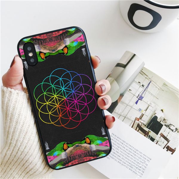 

coque luxury coldplay a head full of dreams cover for iphone 11 pro xs max xr case for iphone 8 7 6s plus 5s se case soft silicone cover.