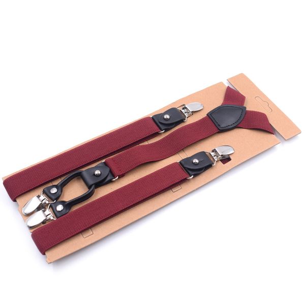 

2019 fashion new brand belt adjustable 4 clip stripe belt 2.5cm can be crossed adult, Black;white