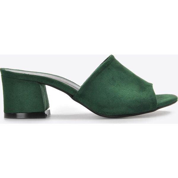 

mink women 's green-suede slippers vzn20-087y mink shoes, Black