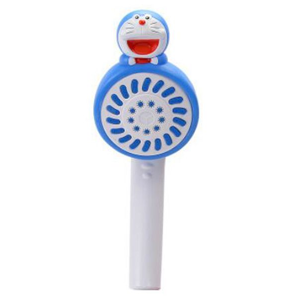 

abs plastic bathroom shower head classic design doraemon cartoon baby shower g1/2 rain showerhead gift for child