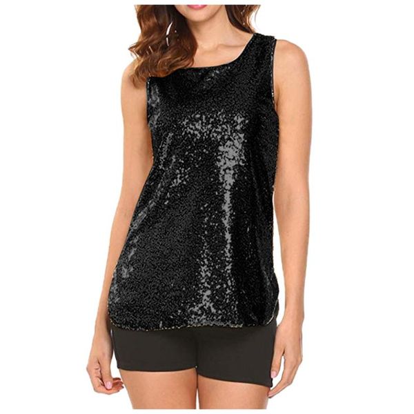 

casual underwear women tank sequined party tank women streetwear vintage summer sleeveless clothes ropa mujer, White