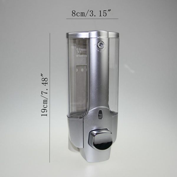 

wall mountel 350ml bathroom shower soap shampoo gel dispenser pump jcx1052