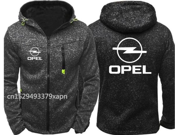 

2020 fall new fashion opel hoodie men zipper cardigan hoodie sweatshirts casual coat, Black