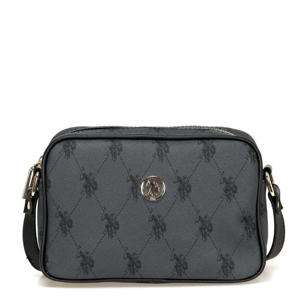 

flo 3055 black women messenger bag u.s. assn