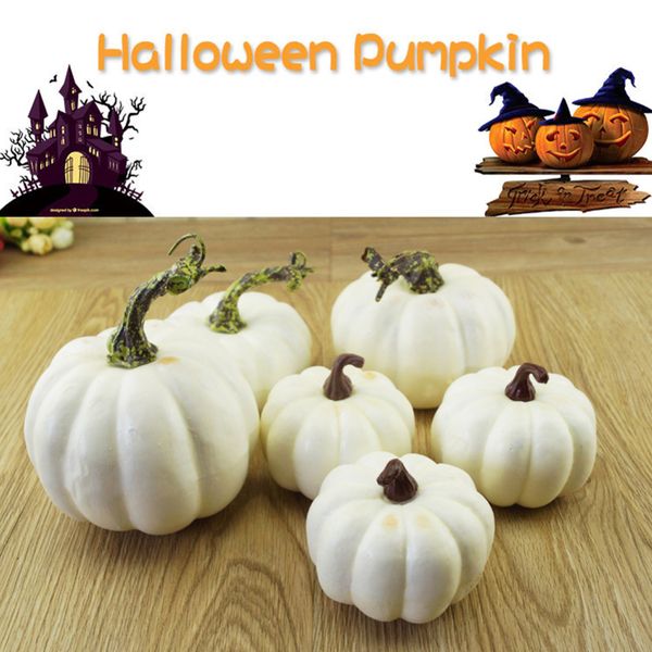 

simulation halloween lifelike realistic mixture artificial pumpkins fake vegetable fruit for home party festivals wedding decor
