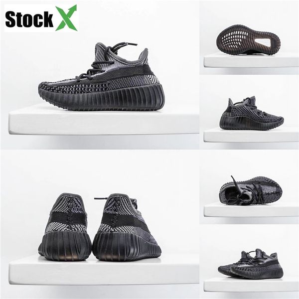 

новая детская обувь kanye west v2 кроссовки светоотражающие белуга 2,0 zebra кроссовки clay baby boy девушка малышей тренер sneaker черный к