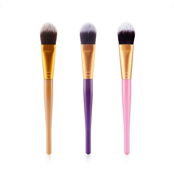 

mag5221 1pc professional makeup brush wave brush nylon hair face eye shadow foundation blush makeup tool