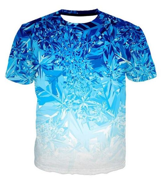 

новые модные мужские / женские летние стиль ice cube funny 3d print повседневная рубашка топы плюс размер xz019, White;black