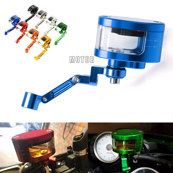 

cnc motorcycle brake fluid oil reservoir cup tank support bracket for xmax x-max x max 125 200 250 300 400 nmax125 155
