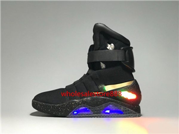 

spring 2020 limited edition ar mag returns to the future, hococal dark black sneakers marty mcfly led shoes black mag marty mcflys boots