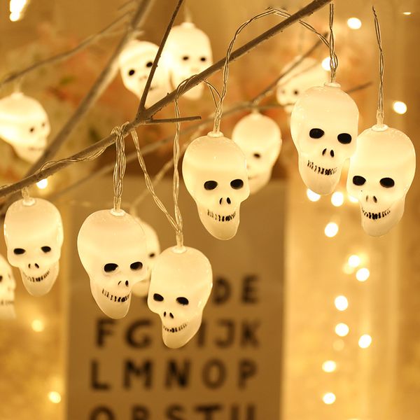 

halloween decoration light string led skull ghost eye light string ghost festival series battery box light string