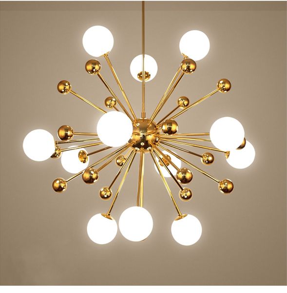

modern glass ball chandelier lighting kids bedroom dining living room lamp nordic home decoration kitchen white light fixtures
