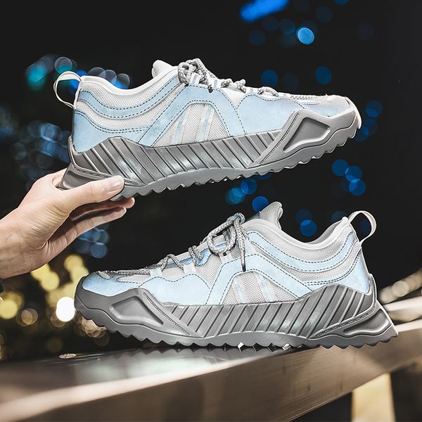

a.no25 special step brand men and women shoes spring and autumn new high to help small white shoes increase hip hop shoes