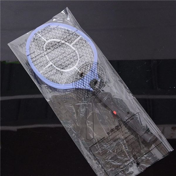 

home battery electric mosquito swatter electric fly insect killer bug zapper racket mosquito wasp swatter electronic other garden supplies