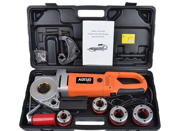 

electric threading machine portable 220v / 2300w handheld electric threading machine