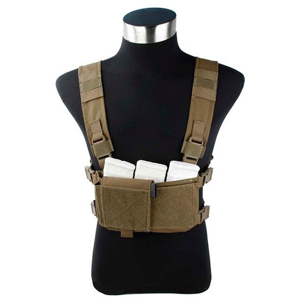 

tmc lightweight khaki cb tactical vest ss modular chest rig chest hanging