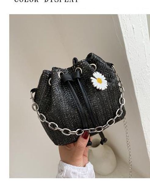 

mini bag female 2020 popular wave fashion small daisy chain bucket clutch shoulder messenger bag