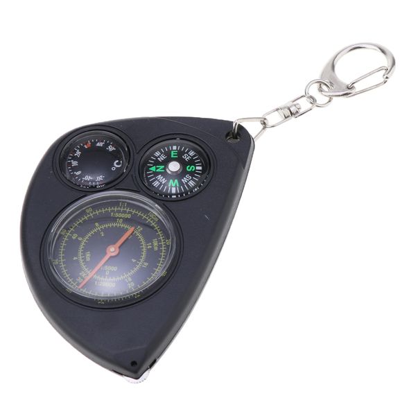 

multifunctional odometer keychain