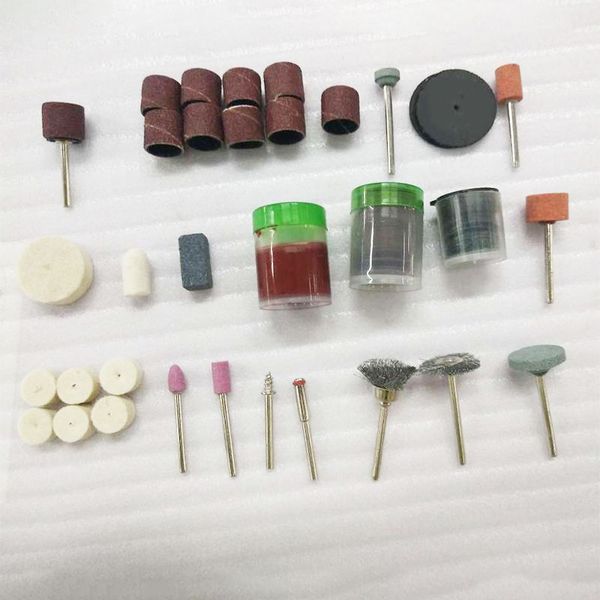 

105pcs/set multi-function drum sanding kit with 1/8inch mandrels grinding polishing kit for rotary tool drill grinder