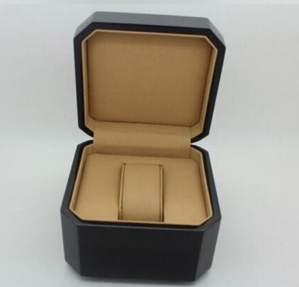 

new black boxes original watch box watch packaging and brochure card, Black;blue