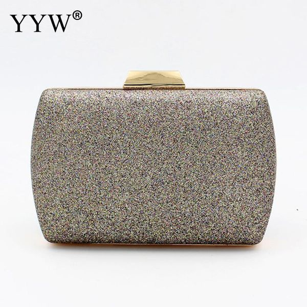 

yyw 2019 new evening party clutch bag sequin sac main femme fashion luxury crossbody bags for women night glitter purse clutches