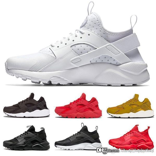 

2019 huarache ультра 4,0 hurache кроссовки для мужчин единственной тройных белых черного huraches спортивного huaraches кроссовки harache му