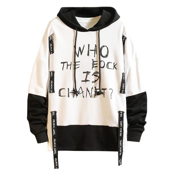 

новые толстовки толстовки мужские повседневная мода письмо печати толстовка с длинными рукавами спорт sweatershirt верхняя одежда drop доста, Black