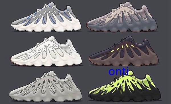 

2019 kanye west 451 men running shoes women designer sneakers sport trainers athletic fashion casual shoe volcanic outdoor jogging footwear, Black