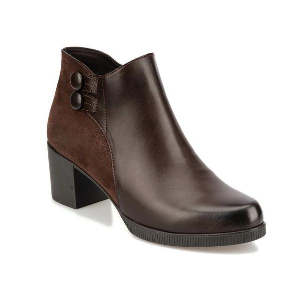 

flo 92.151129.z brown women 's heels boots polaris, Black