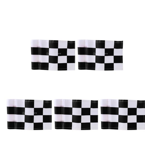 

5pc golf target flag putting green marker backyard outdoor practice aid