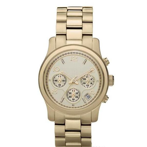 

Fa hion women quartz chronograph watche mk5055 mk5076 mk5128 original box ell